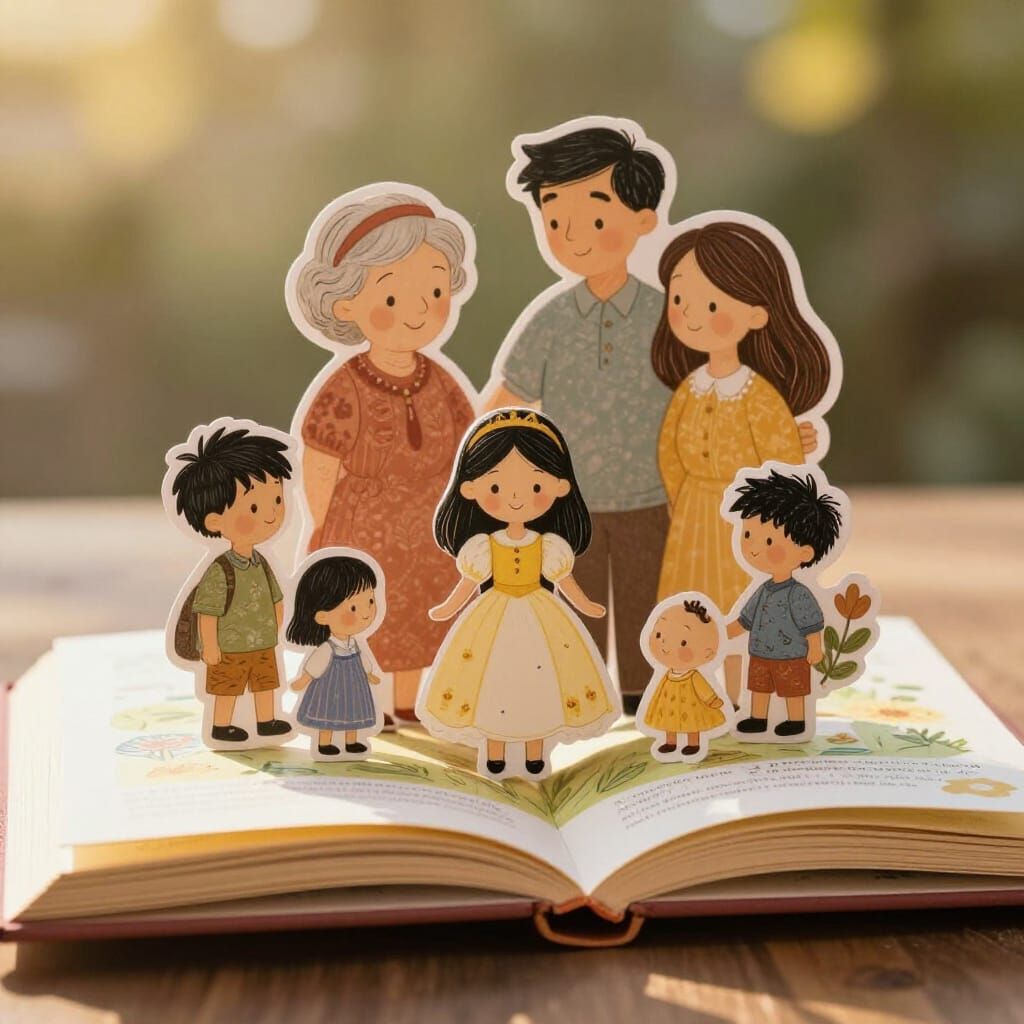 Little Yazzy loves her family.