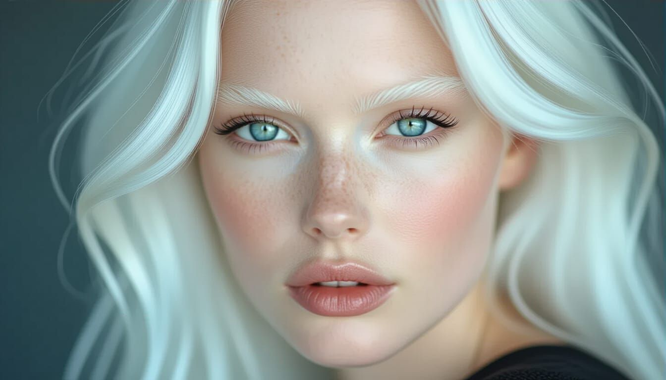 Nordic Beauty: Realistic Portrait Photography