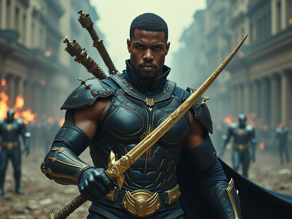 Cosmic God in Stealth Armor Unleashes Power