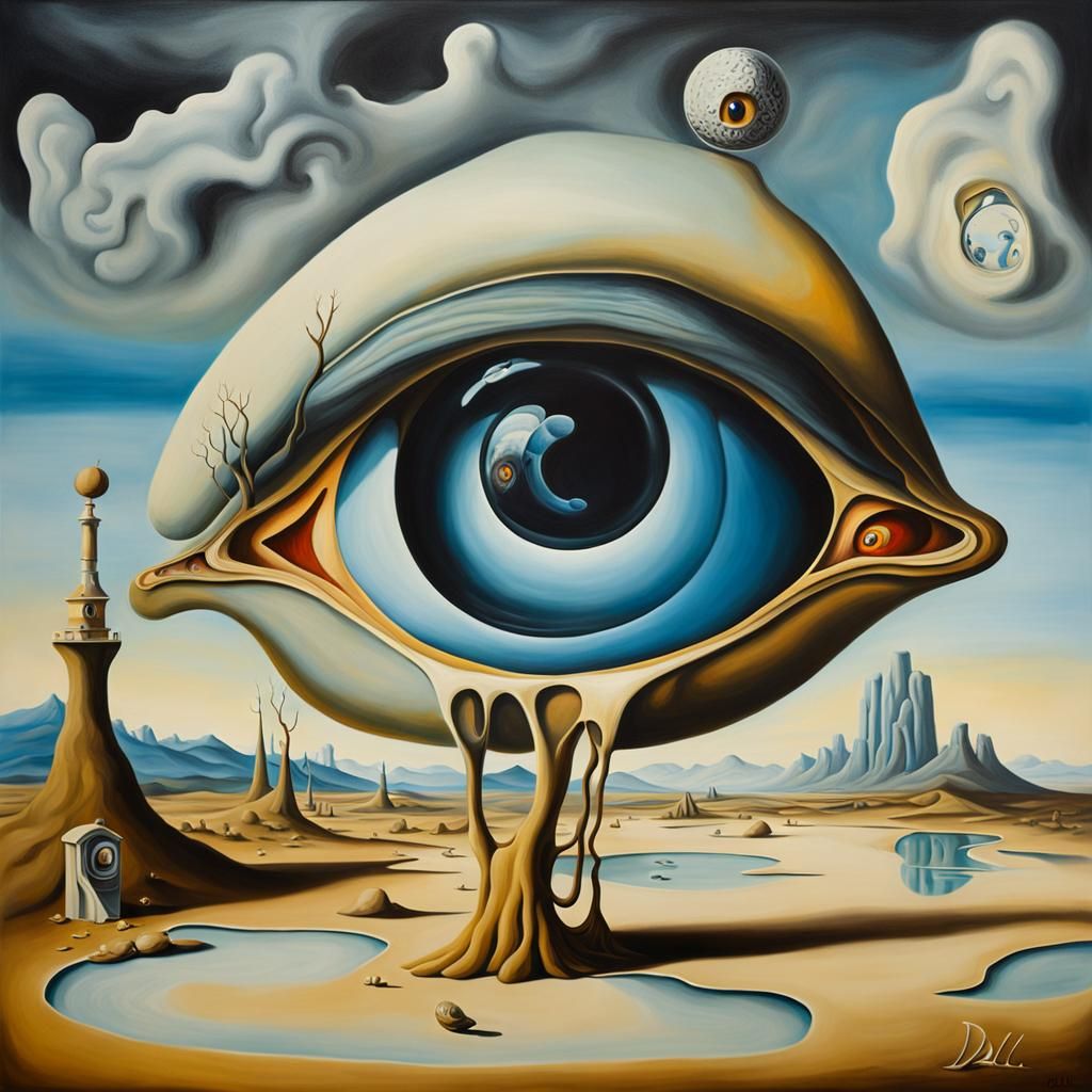 The mystery is your eye