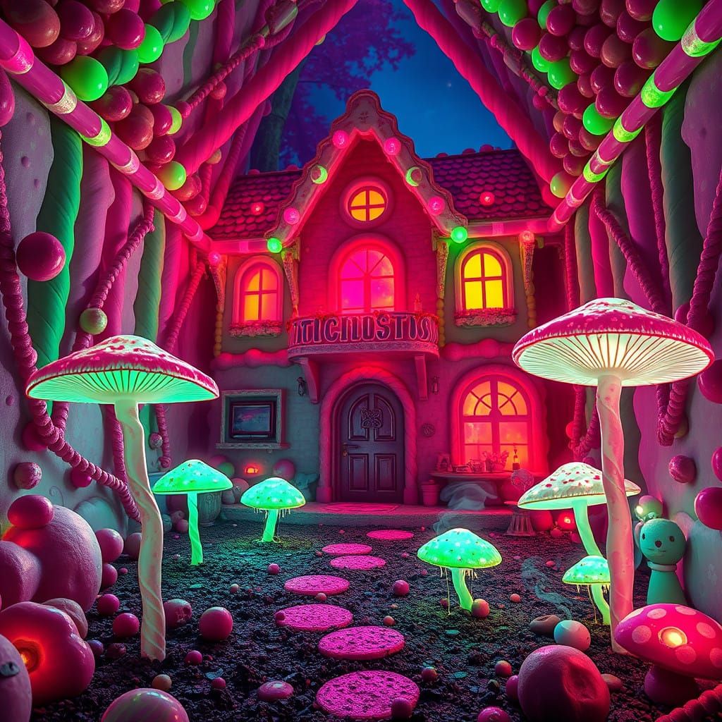 Ethereal Candy House Fungus