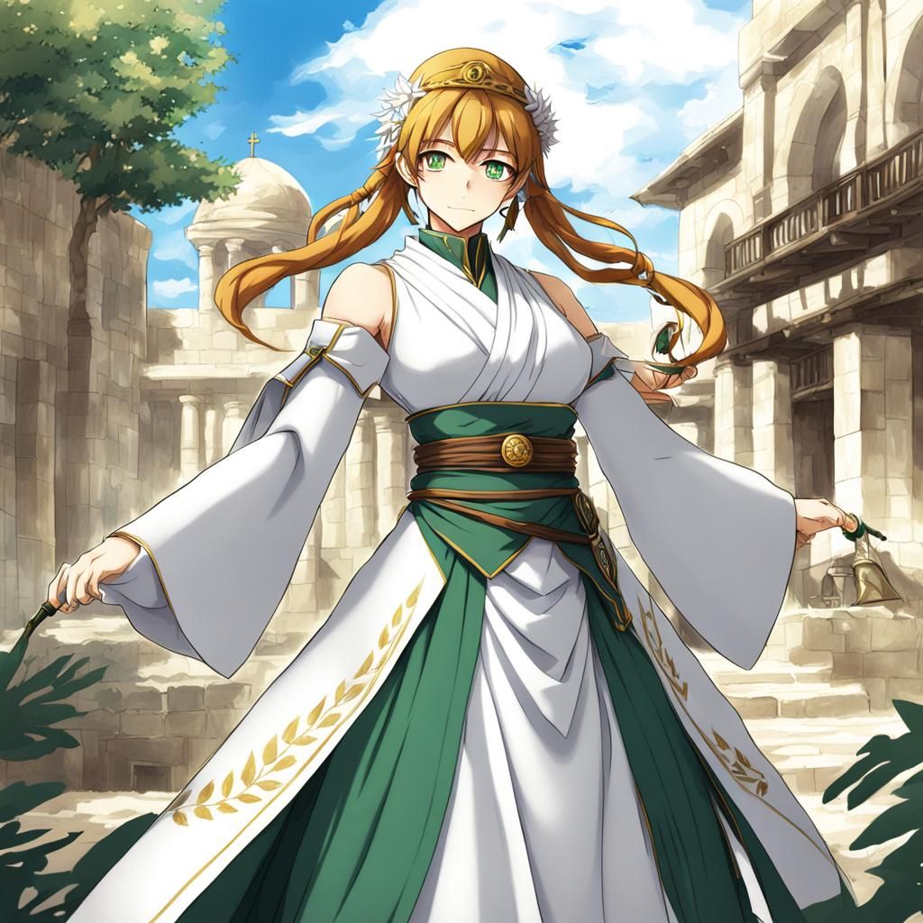 Cyprus Personified as Anime Character