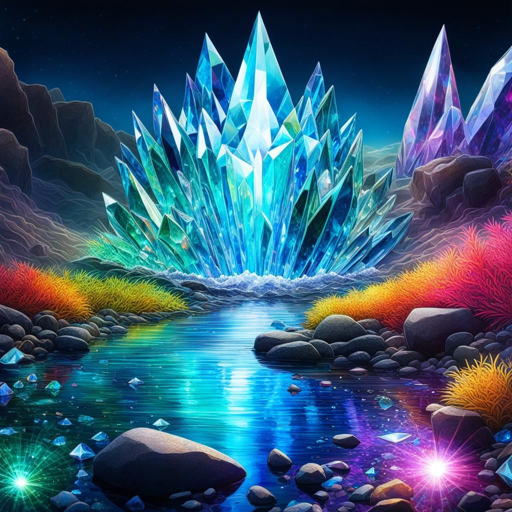 2 Nft The mega crystal