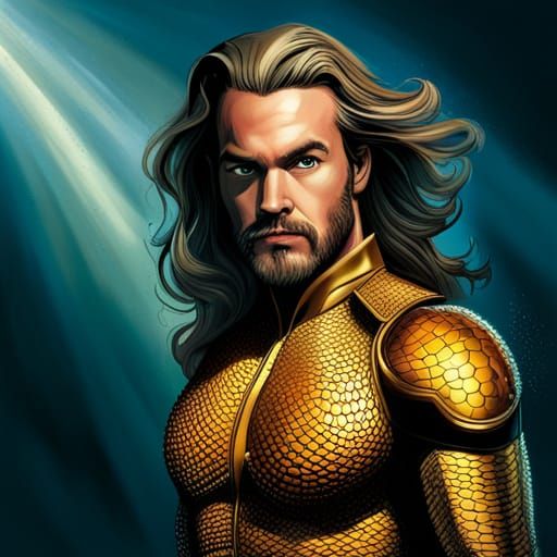 Monarch of the undersea realm of Atlantis and King of the Se...