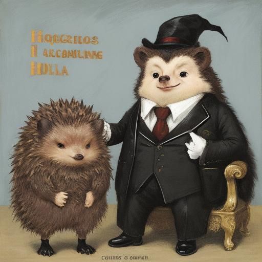 Hedgehogs in High Finance: An Artistic Allegory