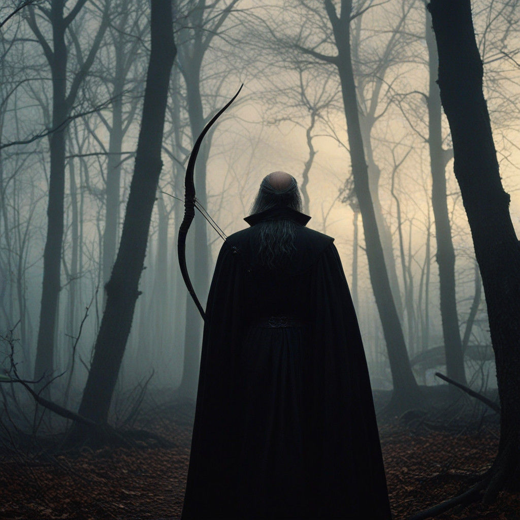 Ethereal Gothic Dream in Cinematic Film Style