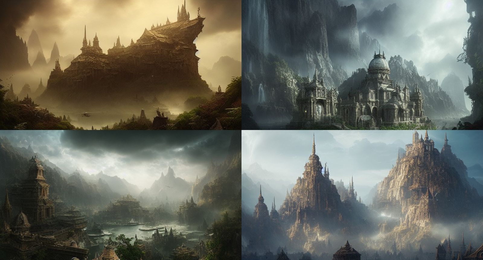Epic Cinematic Digital Matte Painting