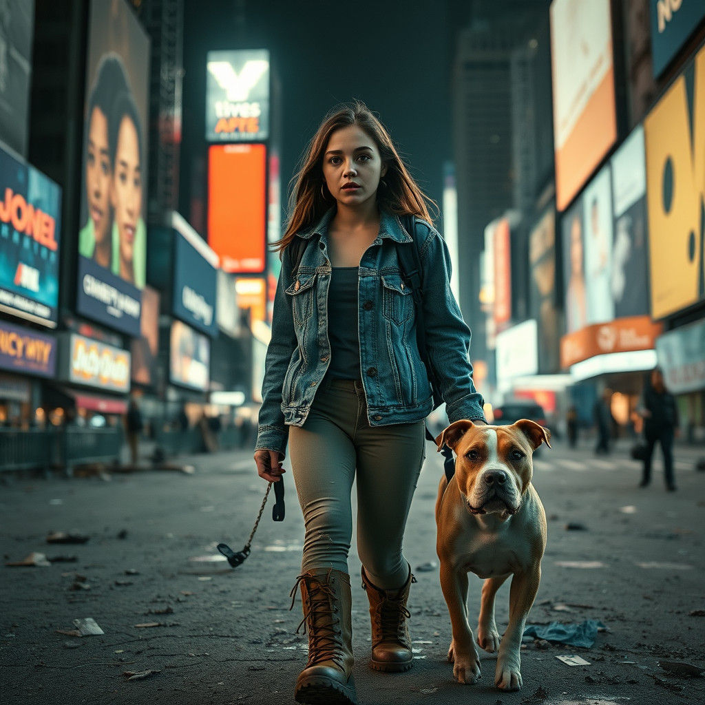 Apocalyptic Times Square: A Woman's Journey