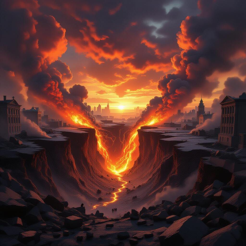 Massive Earthquake Rips Earth, Revealing Magma