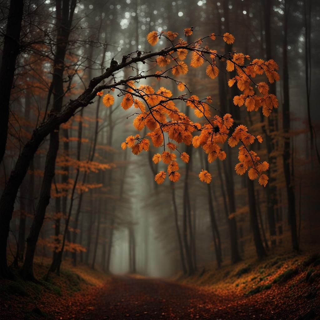 Surreal Autumn God Reveals Winter Landscape