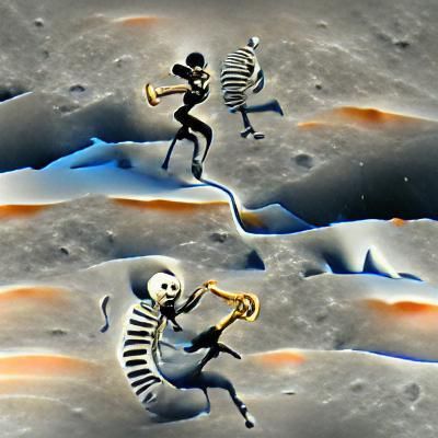 Skeleton's Lunar Dance
