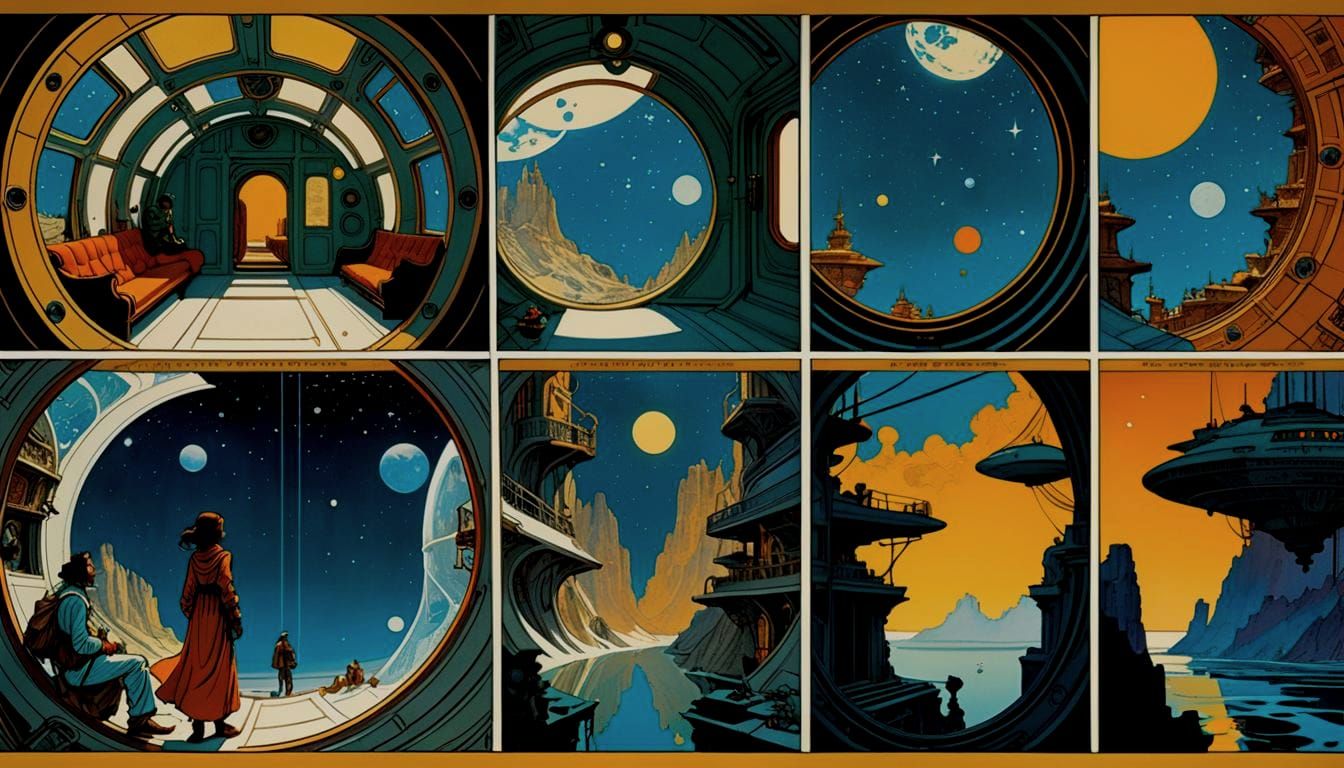 Time-Traveling Companion Trapped: A Comic Book Adventure