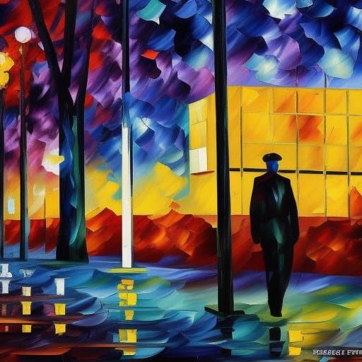 Jilted Lover: Futuristic Psychedelic Concept Art