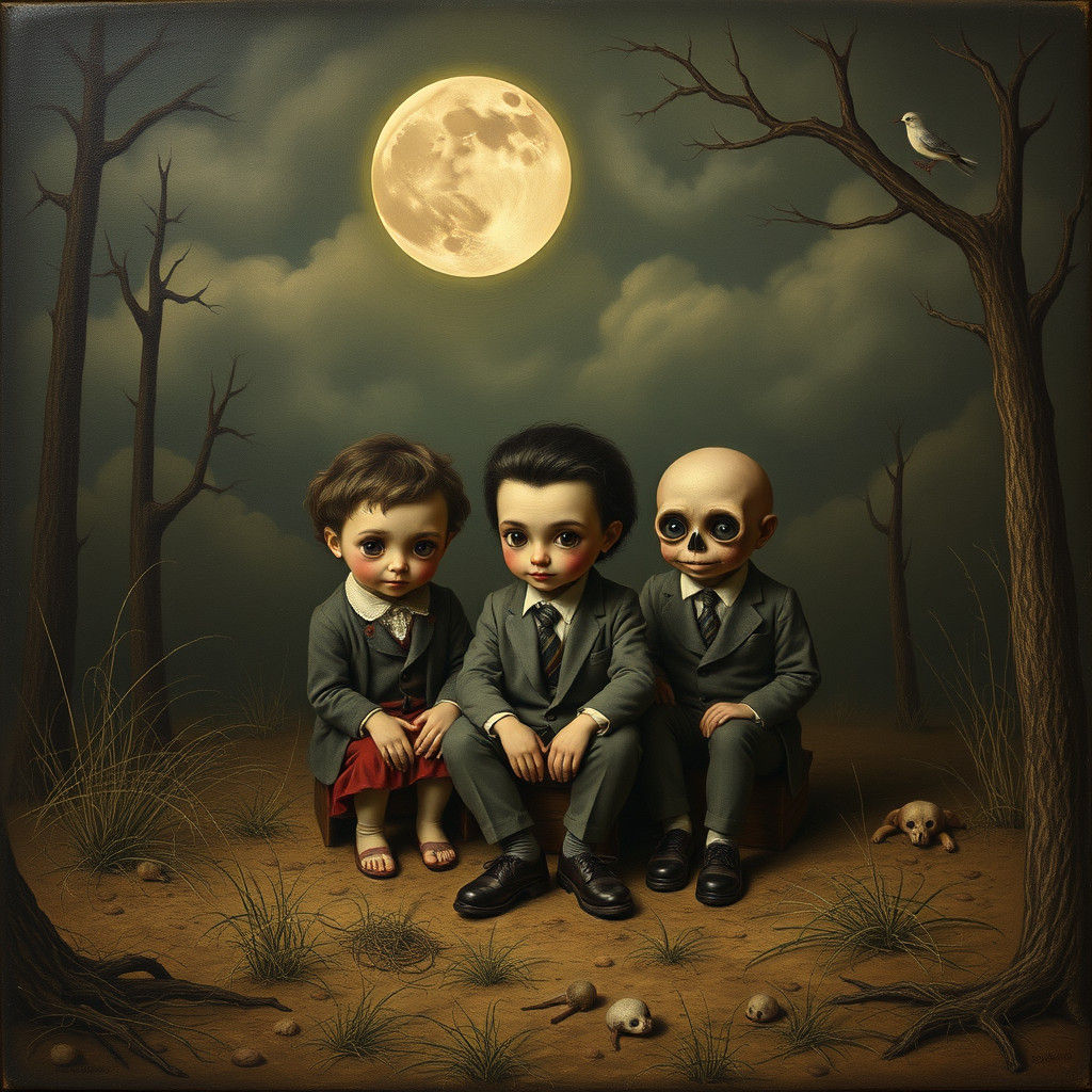 A Blend of Pop Surrealist Styles