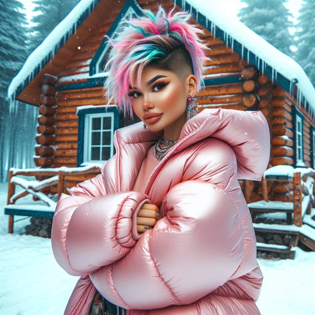 E-Girl in Winter Wonderland