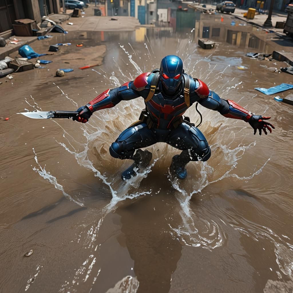 Futuristic Portrait of Modi'in Illit Mayor, 2099