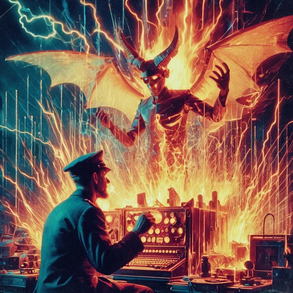 Carrington Event: Surreal Fauvist Expressionism