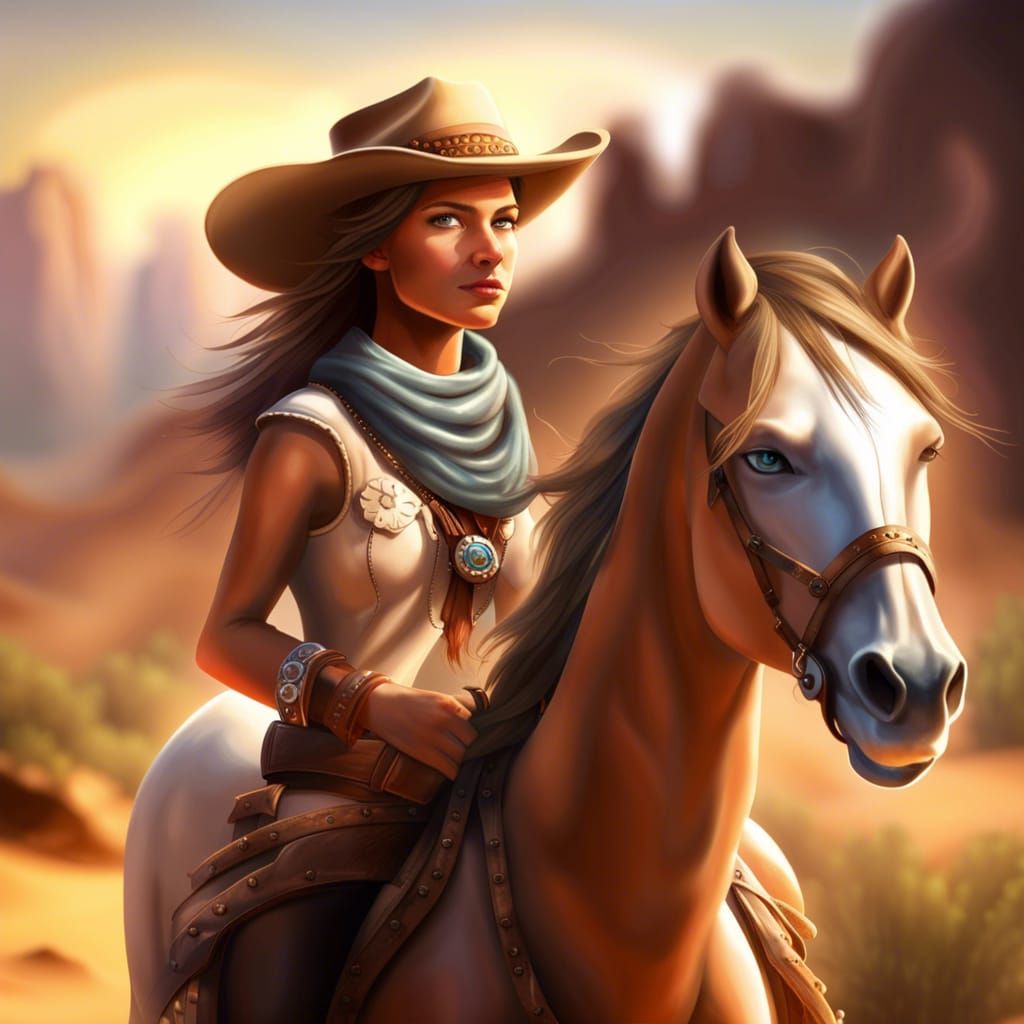 Cowgirl's Desert Adventure Uncovers Hidden Treasures