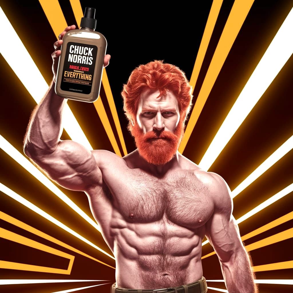 Chuck Norris' Hand Sanitizer, Kills All Germs, And More...