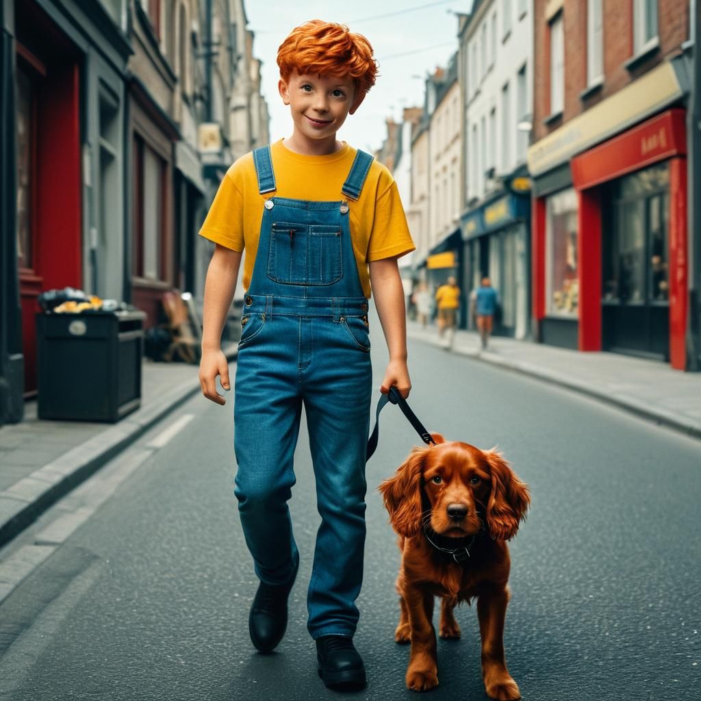 Boule and Bill as Live-Action Characters