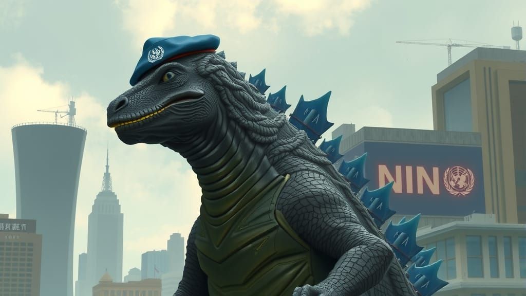 Godzilla Joins the UN: A Sci-Fi Peacekeeper