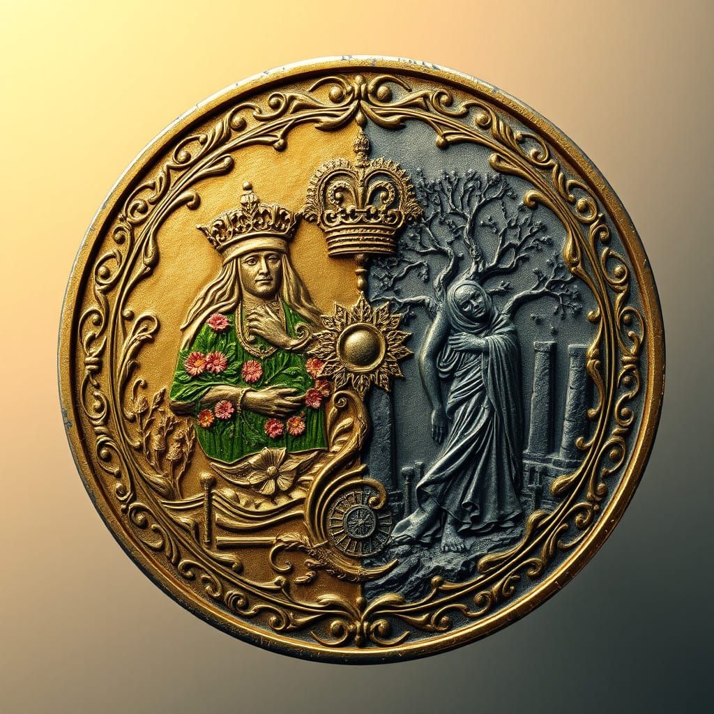 The Two Sides of Fortune and Misfortune in Ancient Coin Art