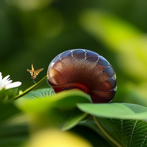 Microchip Snail Concept Art in Ultra Quality