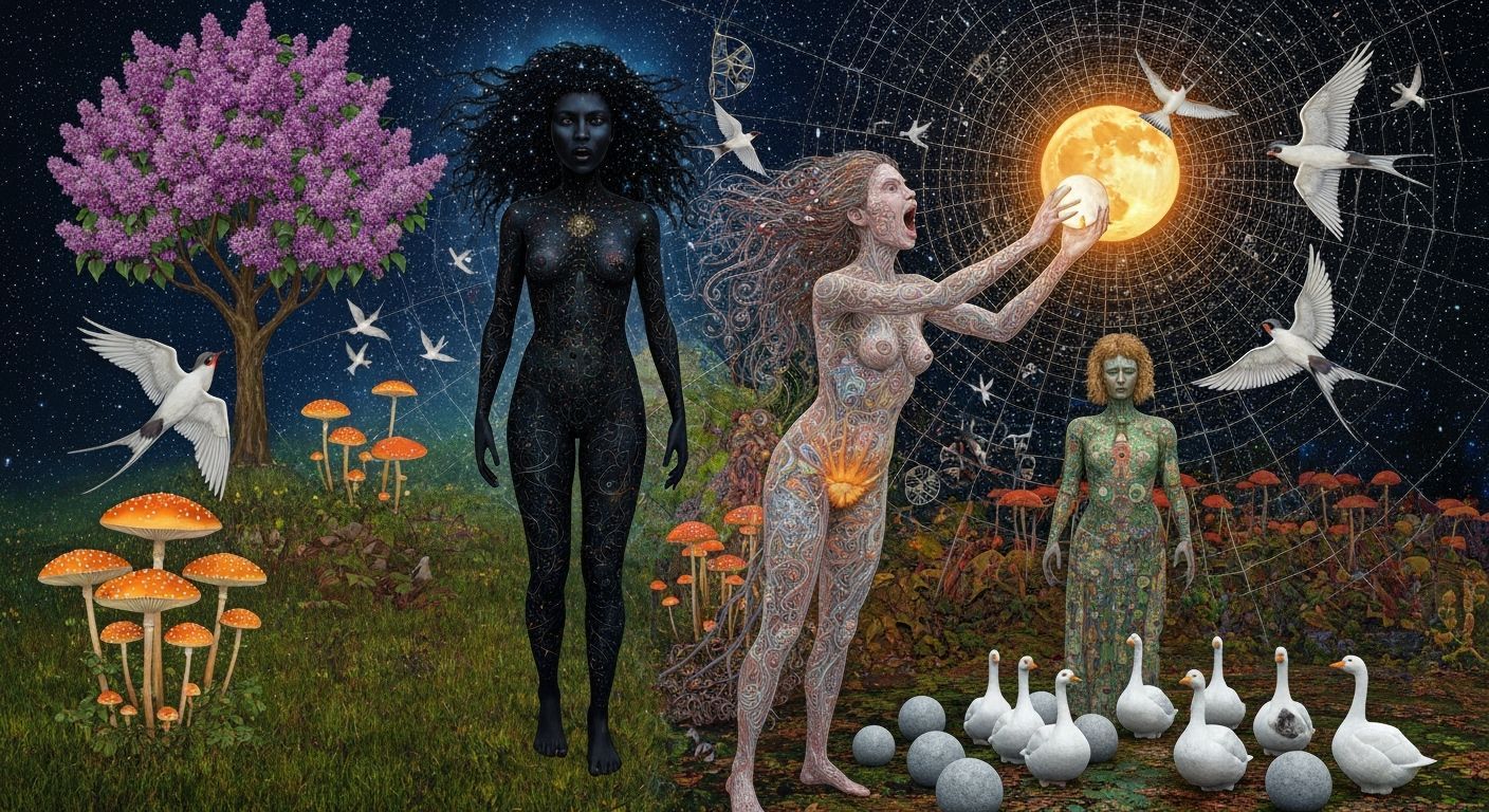 Cosmic Goddesses in Primal Scream