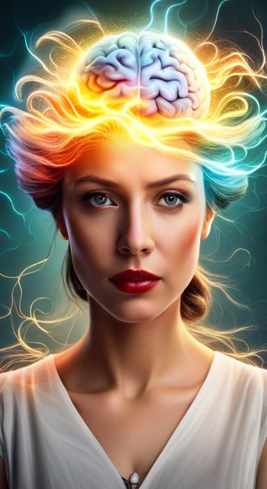 Woman / Brain / Electric