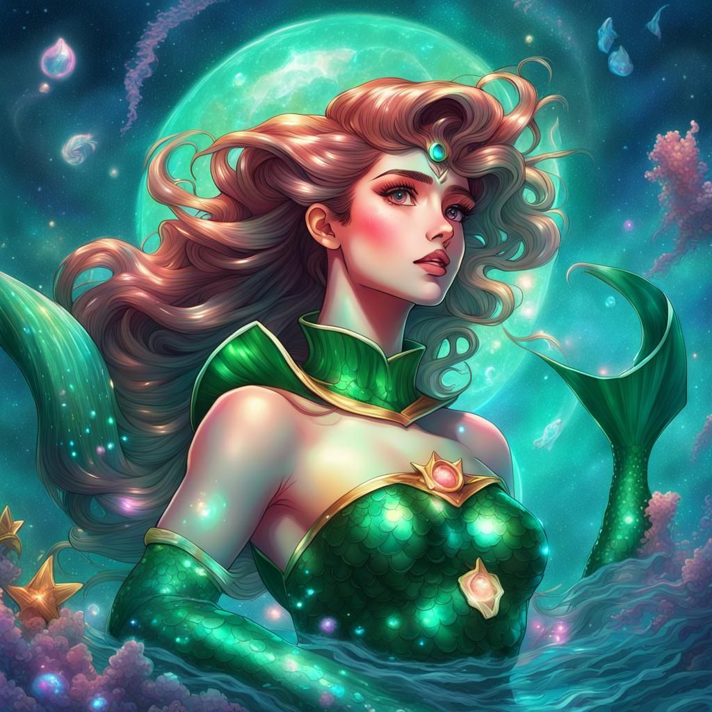 Sailor Jupiter As A Mermaid