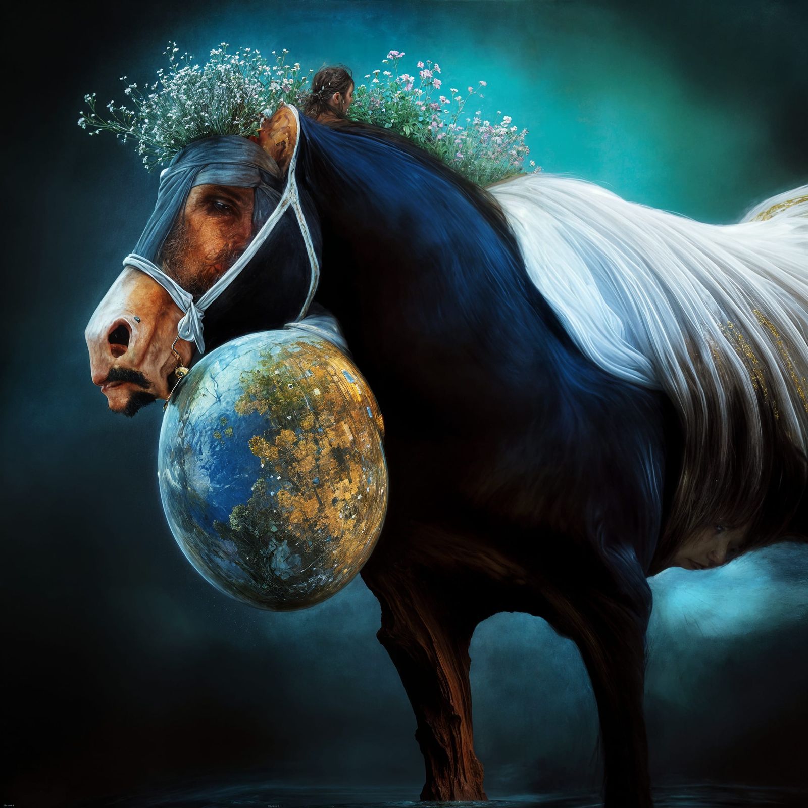 Zero Sum Game: Hyperreal Painting in Mixed Styles