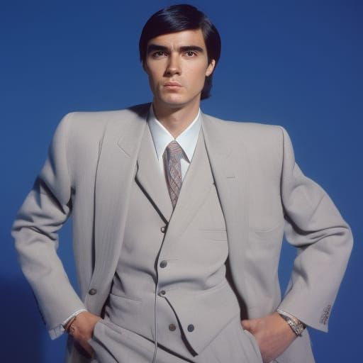 David Byrne and the Big Suit
