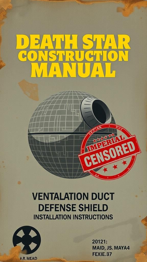Death Star Construction Manual: Retro-Futuristic Tech Guide