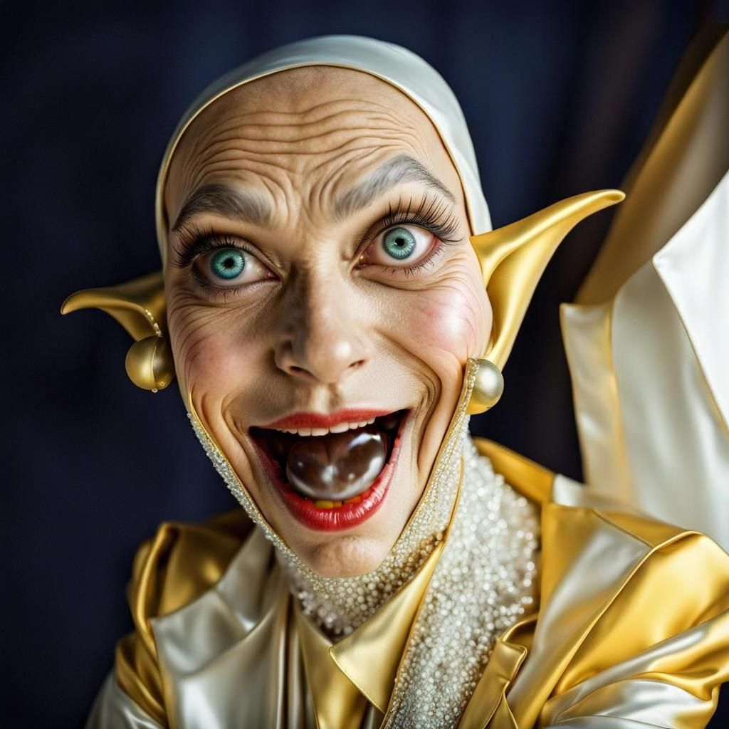 Extravagant Alien Characters in Bizarre Cosmic Setting