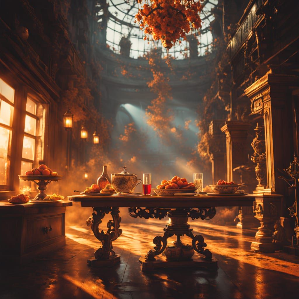 Breakfast at the End of Time: Cinematic Digital Art