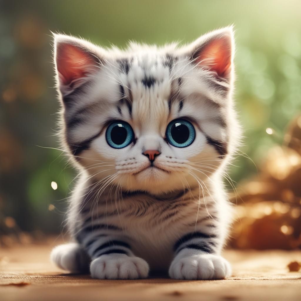 Cutest Cat Playing: An Adorable Scene