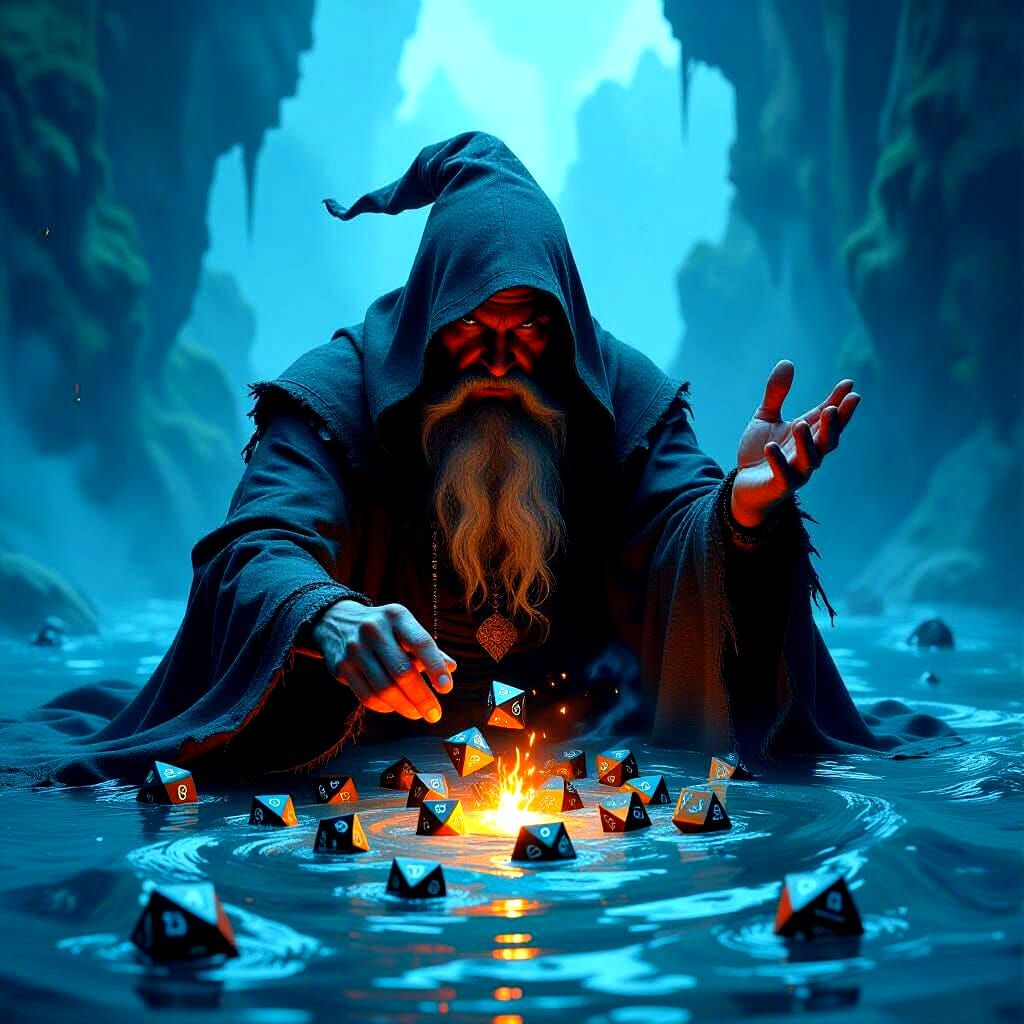 Wizard Arcanis Plays D&D Amidst Cosmic Absurdity