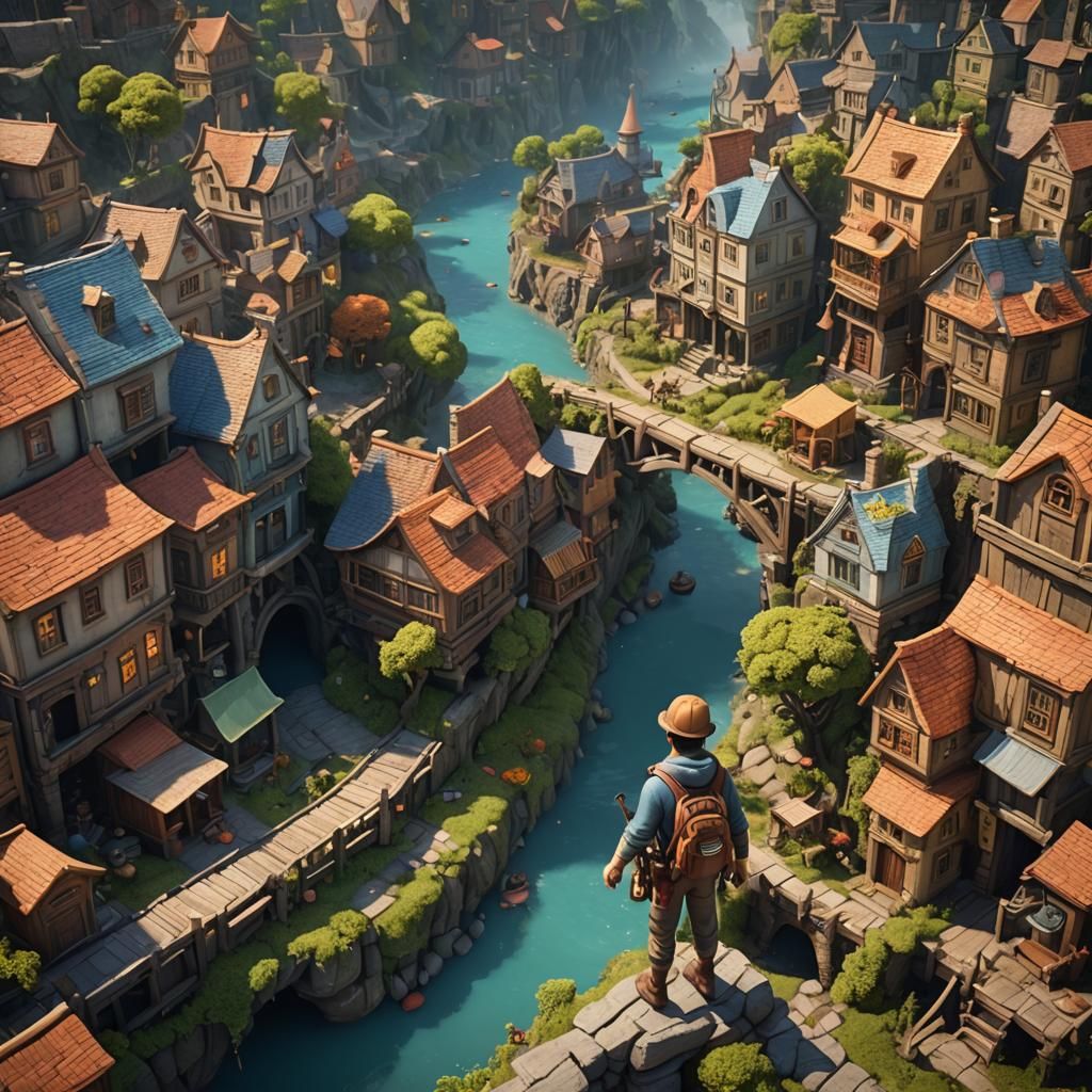 The Lost Toy: A Fantastical Adventure in Matte Painting