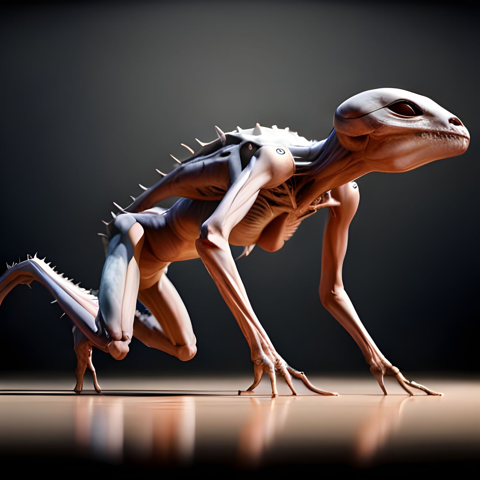 Photorealistic Alien Creatures in Ultra Detail
