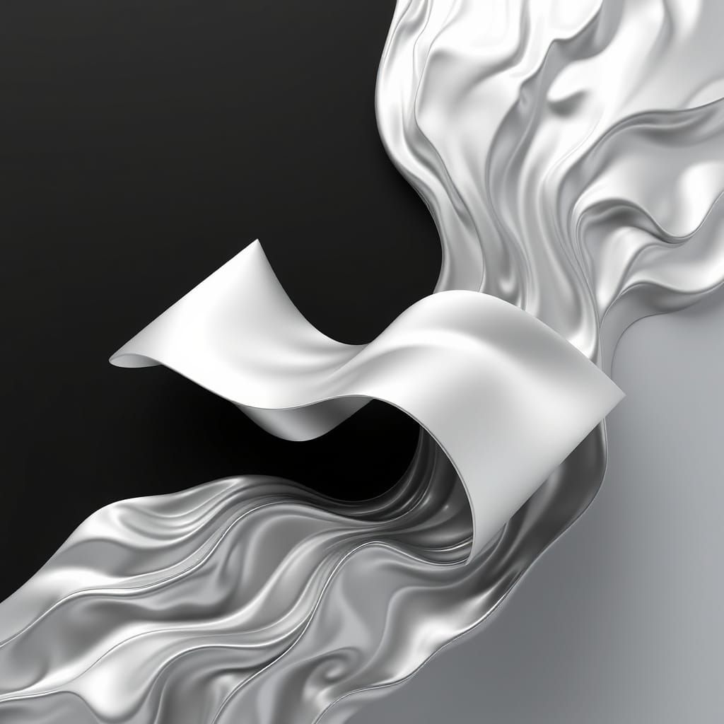 Sacred Geometry in Resplendent Silver