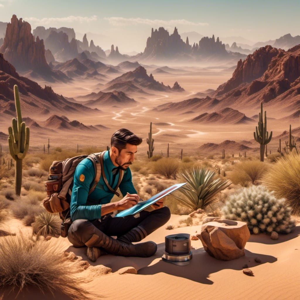 Careful study of a rock