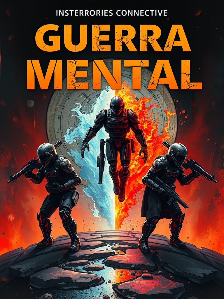 Sci-Fi Book Cover: Mental Power and Dark Fantasy