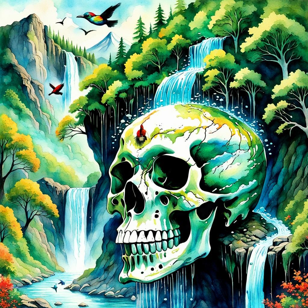 Human skull