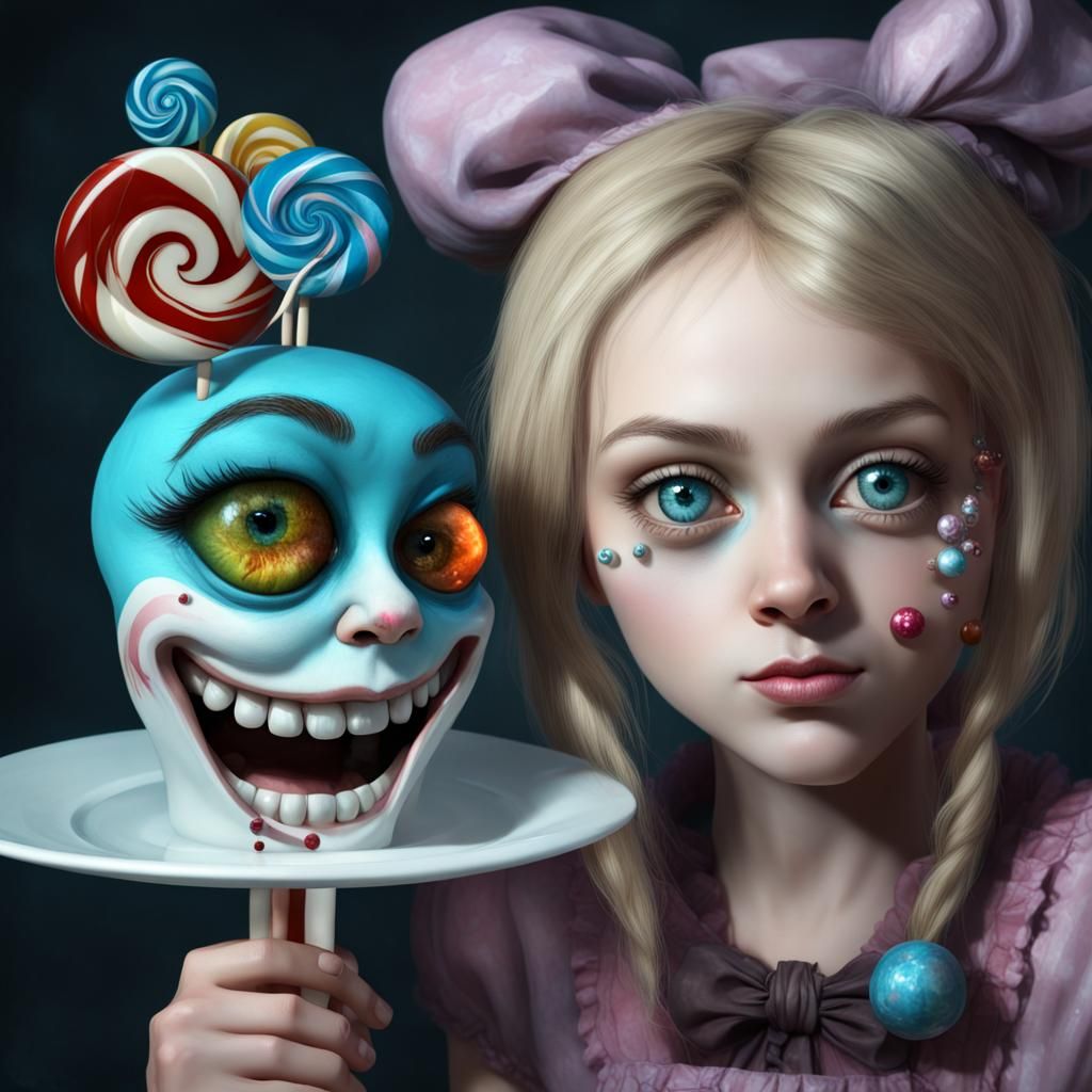 " TU VEUX UN BONBON ??? "