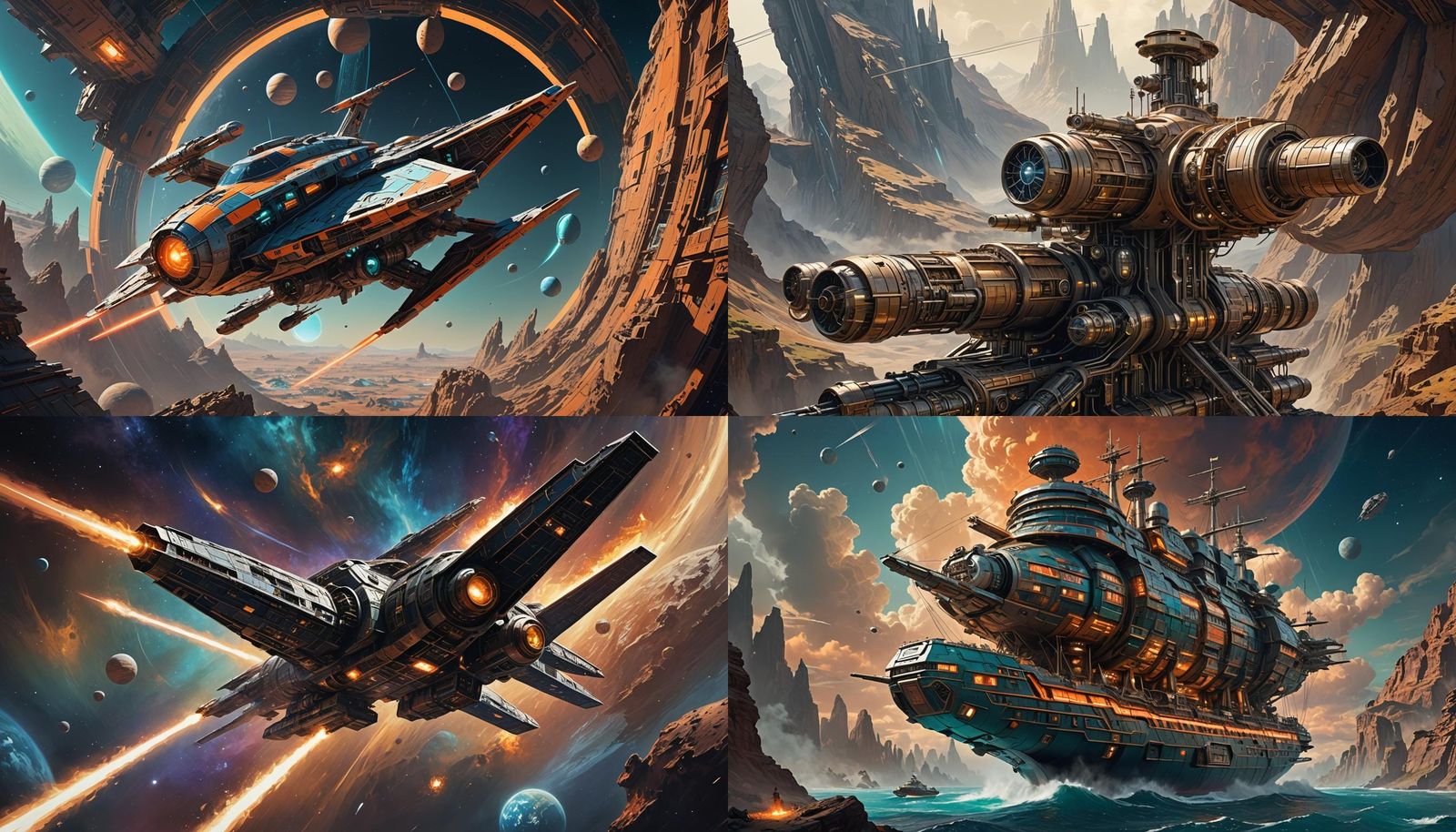 Jedi Praxeum Ship, Discovery, in Orbit Over Mycroft