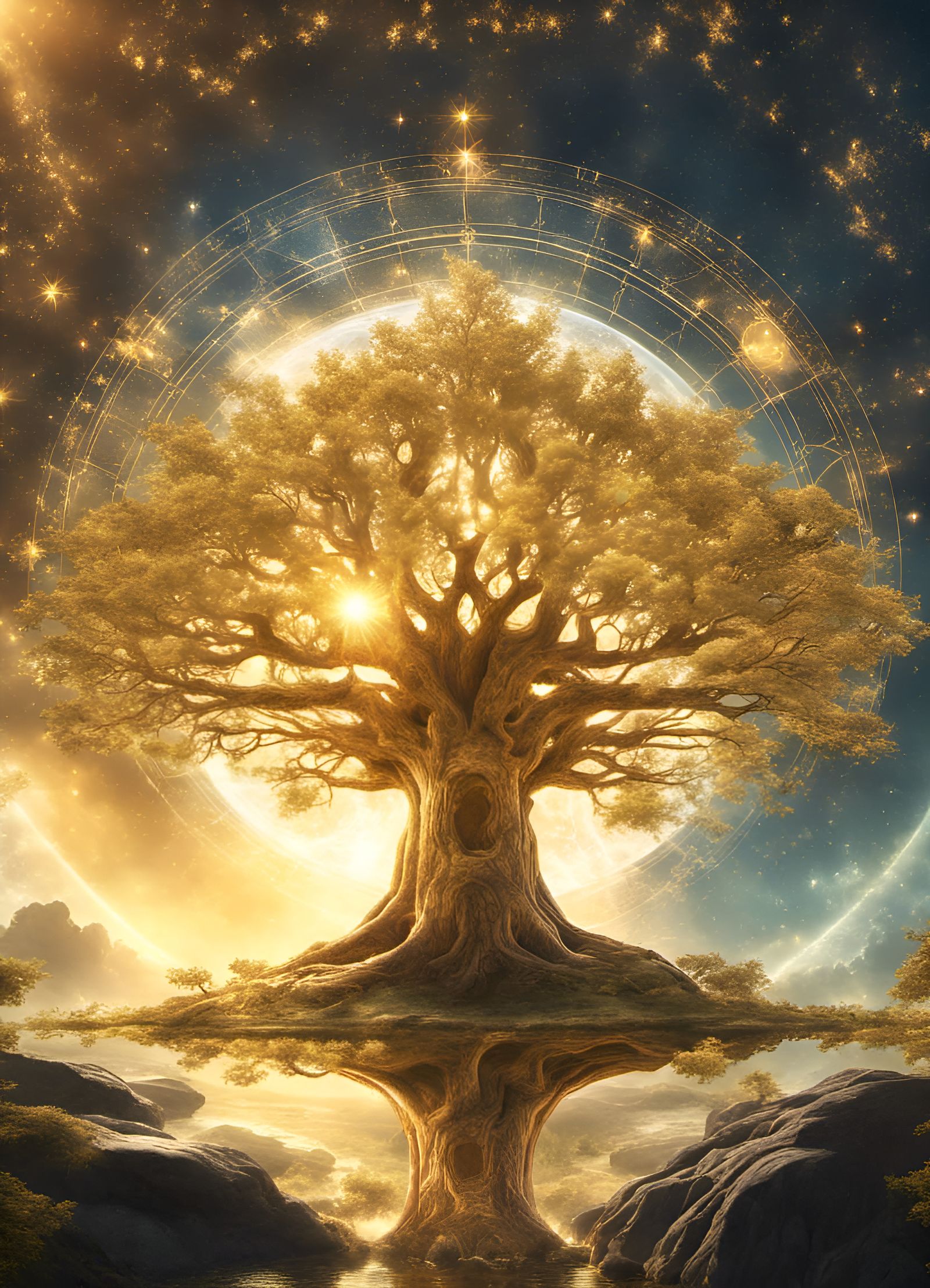 Yggdrasil: Golden World Tree Fantasy