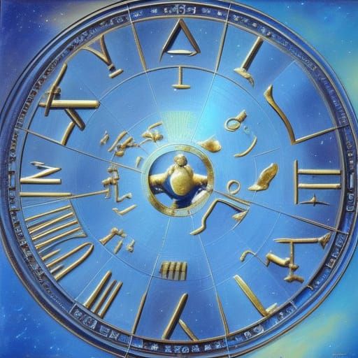 Zodiac Signs in Realistic Oil Painting Style