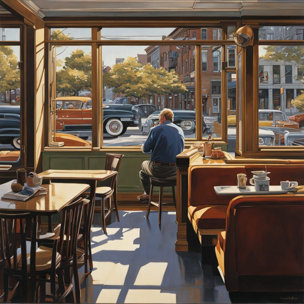 Hyper-Realistic Everyday Scene