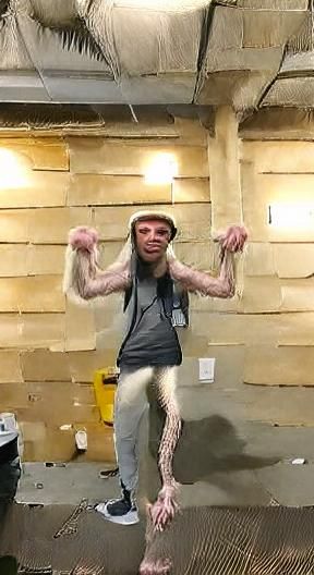 Steroid Monkey in DMT Trip: Hyper-Realistic Vision