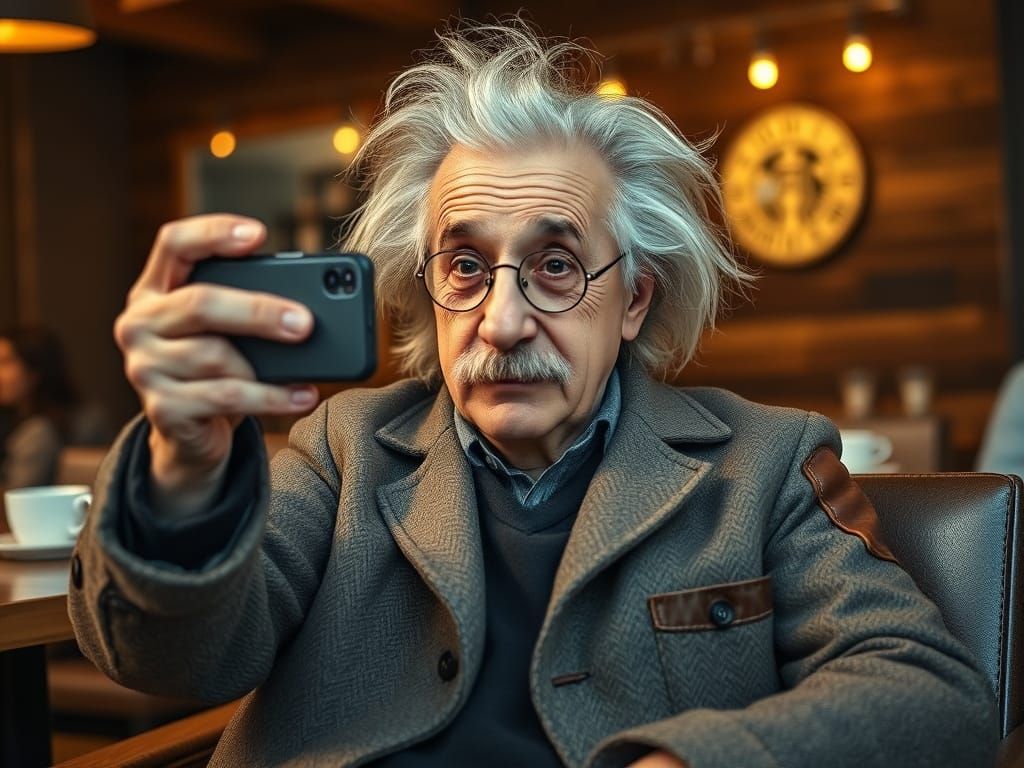 Einstein Selfie ;)